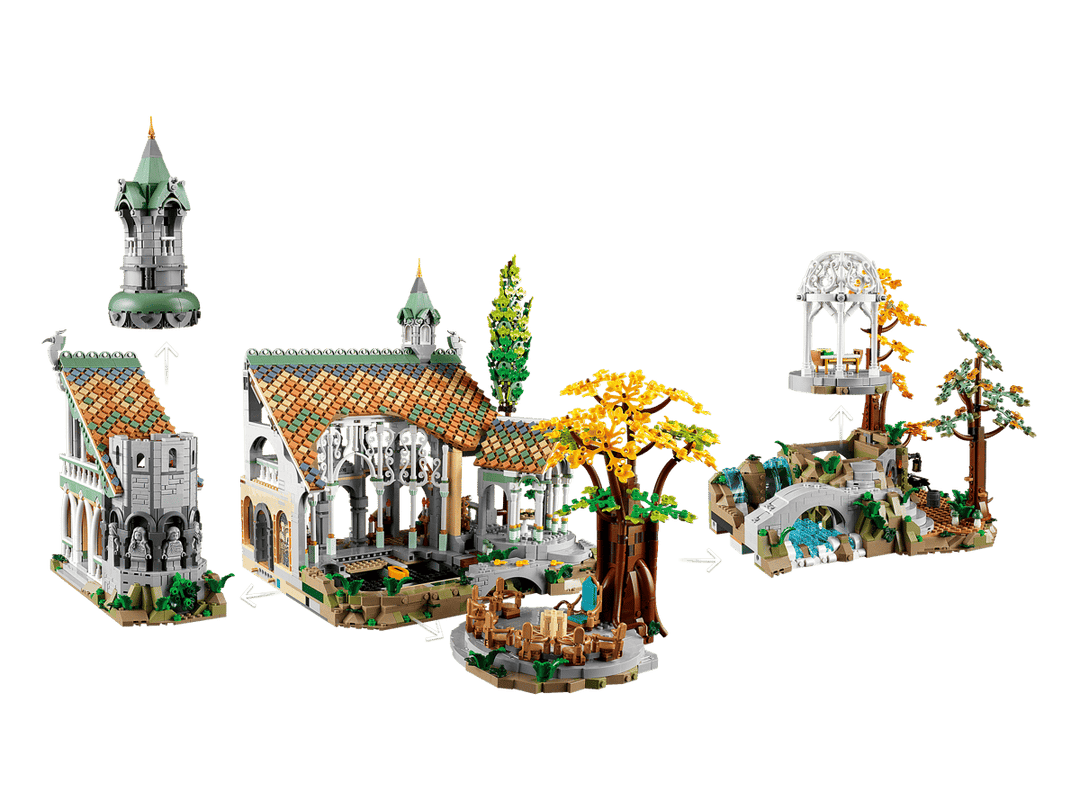 לגו Icons - THE LORD OF THE RINGS: RIVENDELL™ (10316)-10