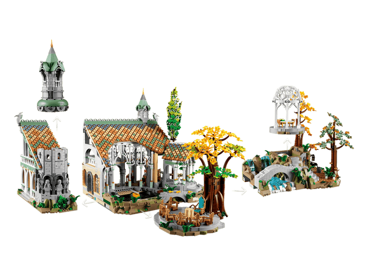 לגו Icons - THE LORD OF THE RINGS: RIVENDELL™ (10316)-12