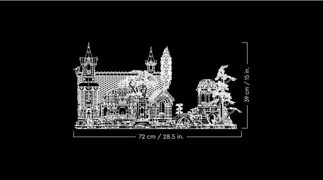 לגו Icons - THE LORD OF THE RINGS: RIVENDELL™ (10316)-11