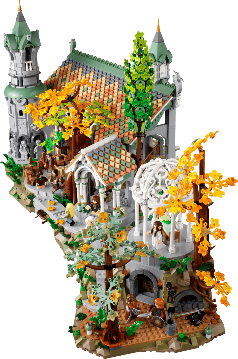 לגו Icons - THE LORD OF THE RINGS: RIVENDELL™ (10316)-13