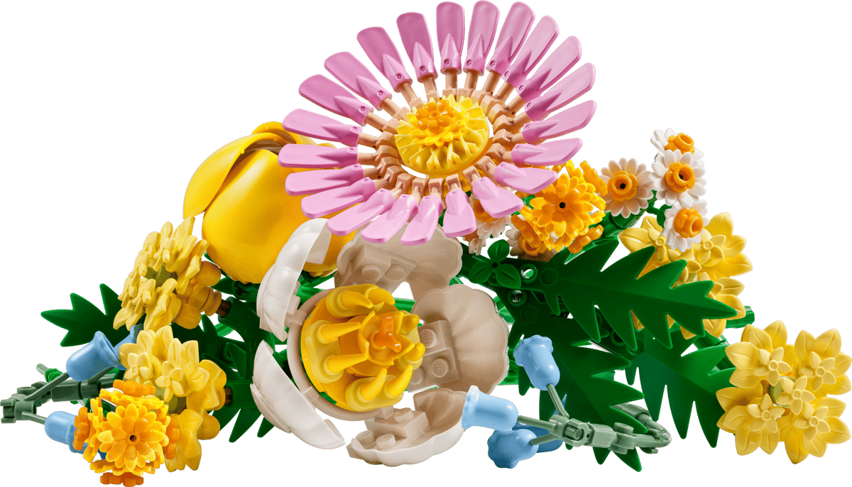 לגו Botanicals - זר שמשי קטנטן (10347)-1