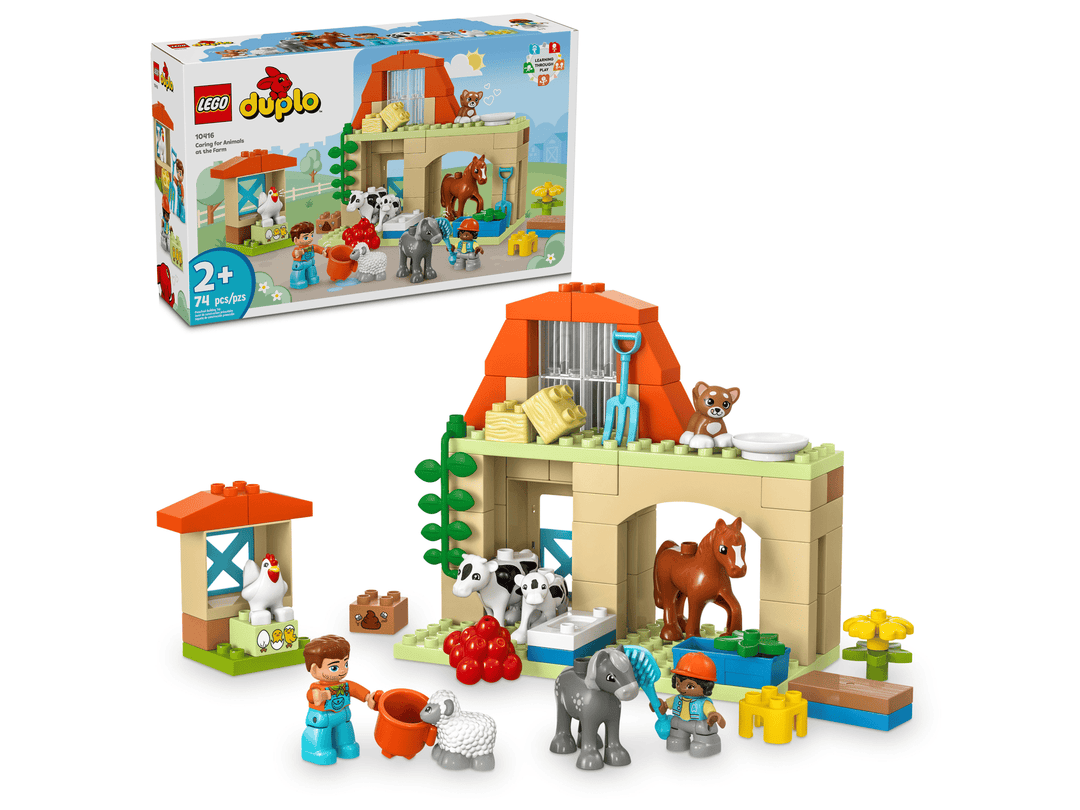 לגו DUPLO® - לטפל בחיות בחווה (10416)-1