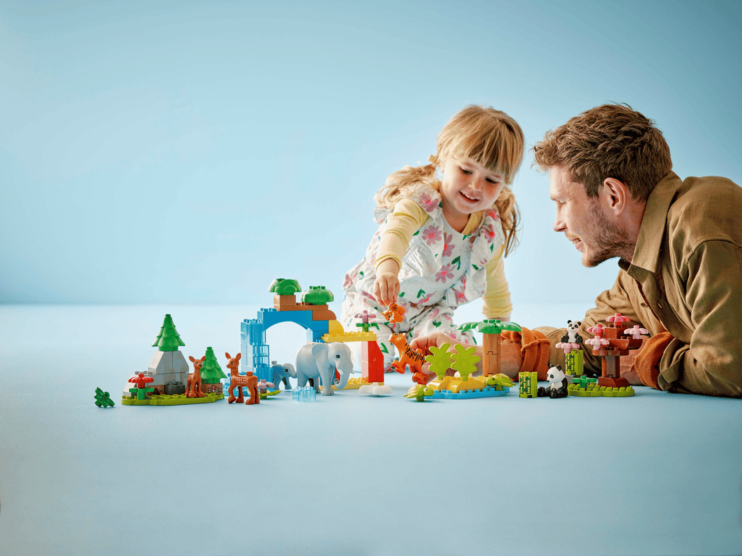 לגו DUPLO® - משפחות של חיות בר סט 3 ב-1 (10446)-4