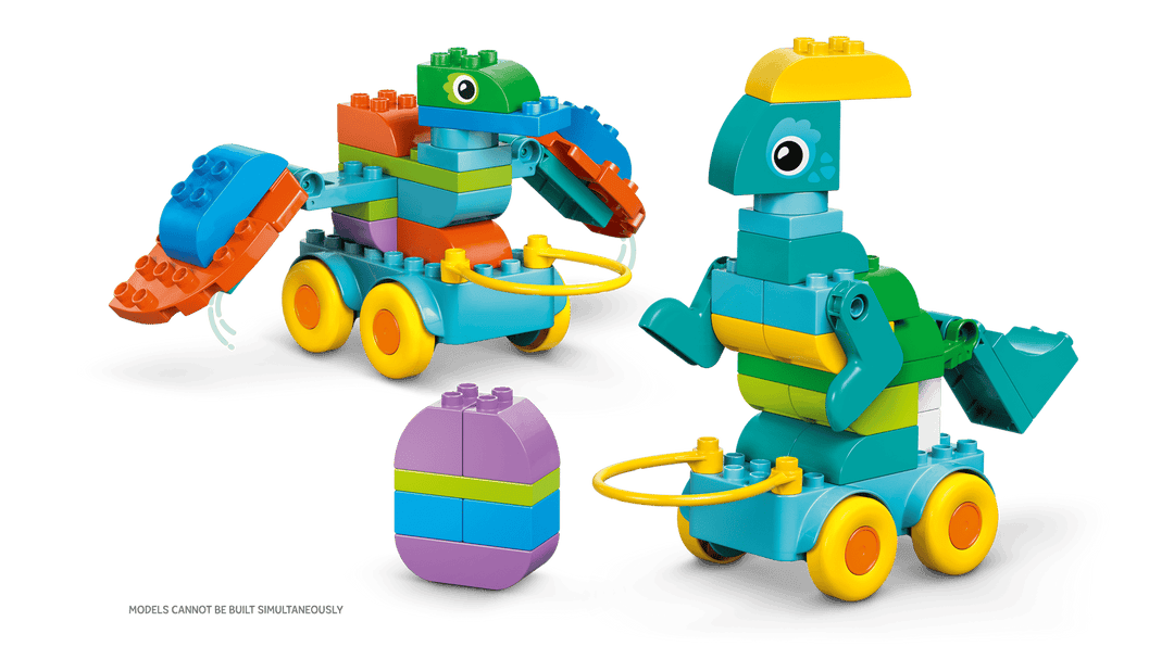 לגו DUPLO® - דינוזאורים על גלגלים 3 ב-1 (10451)-3