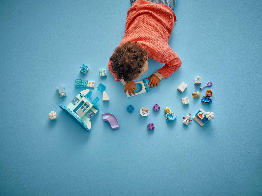 לגו DUPLO® │ Disney - מסיבה בטירה של אנה ואלזה מלשבור את הקרח (10455)-5