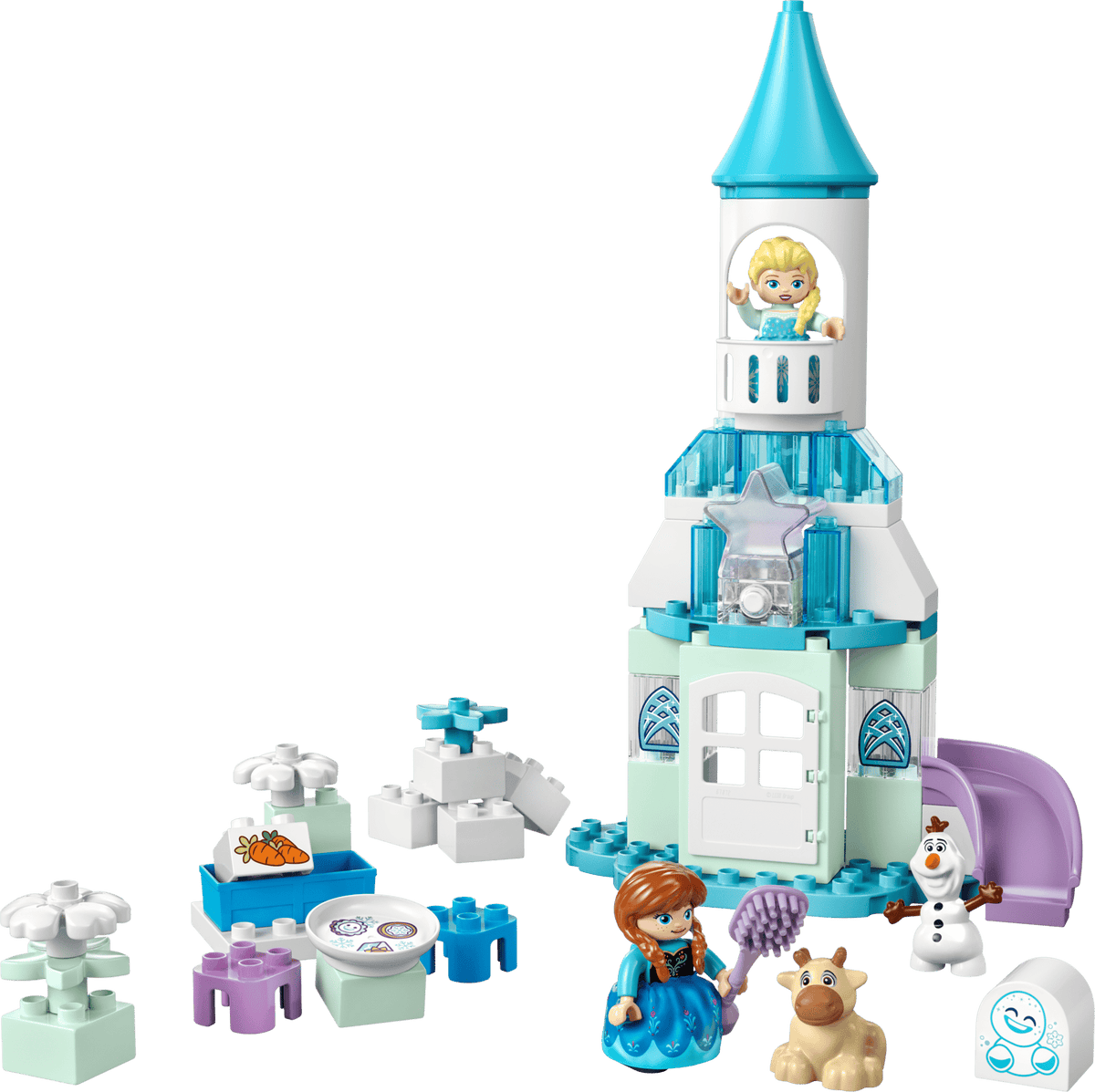 לגו DUPLO® │ Disney - מסיבה בטירה של אנה ואלזה מלשבור את הקרח (10455)-1