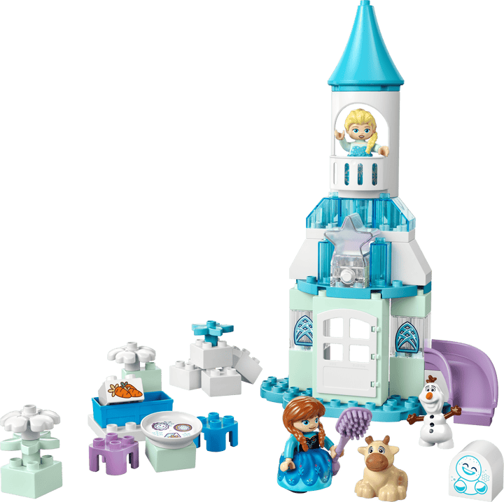 לגו DUPLO® │ Disney - מסיבה בטירה של אנה ואלזה מלשבור את הקרח (10455)-1
