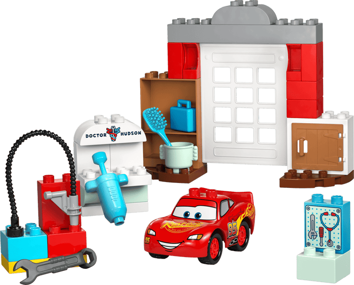 לגו DUPLO® │ Disney - ביקור של מקווין במוסך של דוק (10456)-1