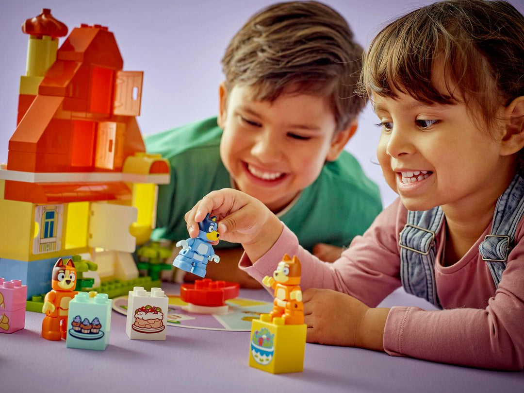 לגו DUPLO® Bluey - בית המשפחה של בלואי עם משחק זיכרון (10459)-5