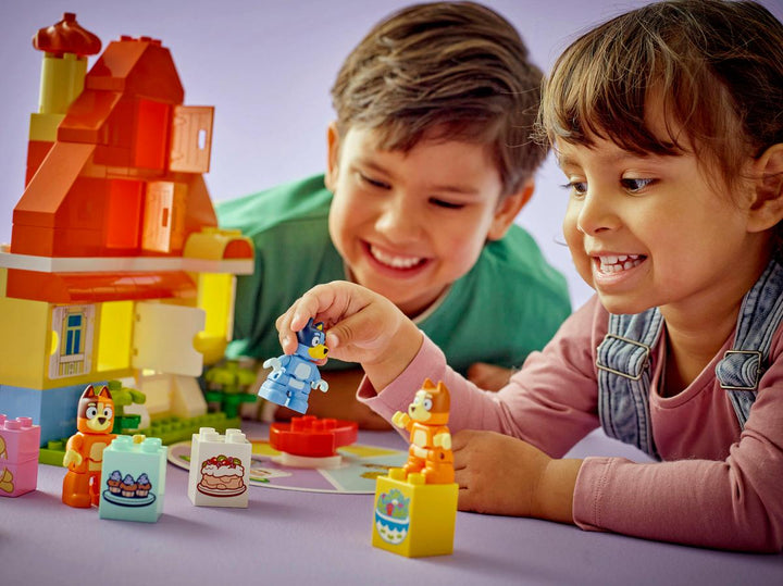 לגו DUPLO® Bluey - בית המשפחה של בלואי עם משחק זיכרון (10459)-9