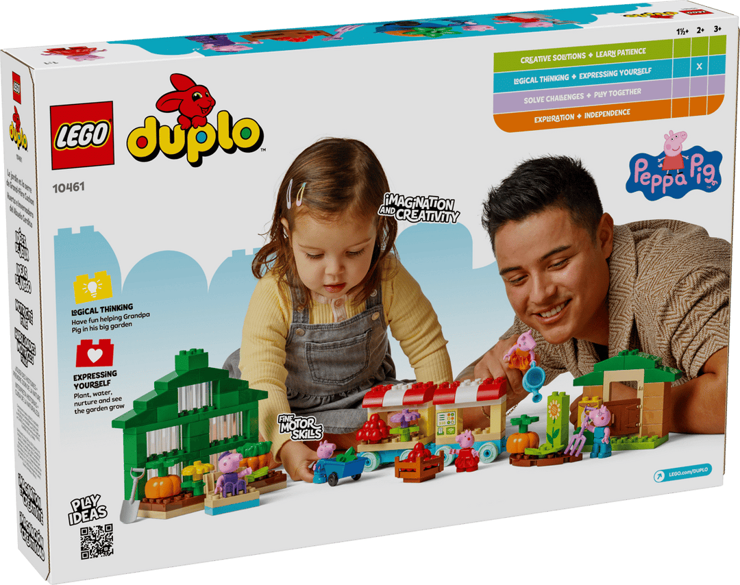 לגו DUPLO® - הגינה והחממה של סבא חזיר (10461)-6