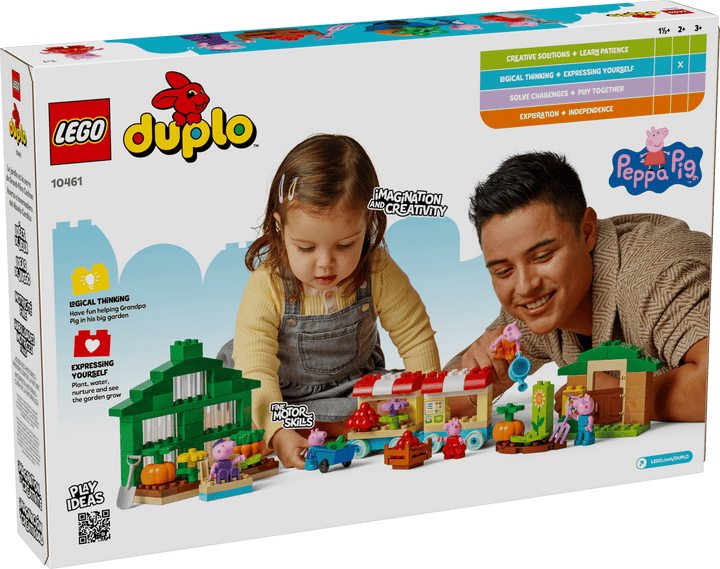 לגו DUPLO® - הגינה והחממה של סבא חזיר (10461)-10