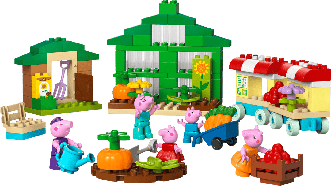 לגו DUPLO® - הגינה והחממה של סבא חזיר (10461)-0