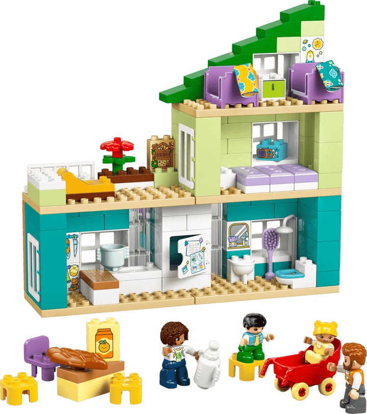 לגו DUPLO® - בית משפחה מודרני 3 ב-1 עם דמויות (10470)-1