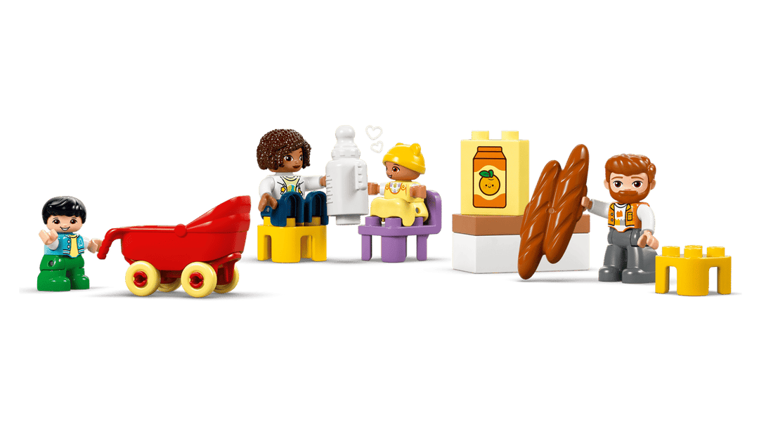 לגו DUPLO® - בית משפחה מודרני 3 ב-1 עם דמויות (10470)-6