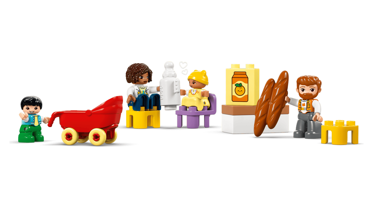לגו DUPLO® - בית משפחה מודרני 3 ב-1 עם דמויות (10470)-6