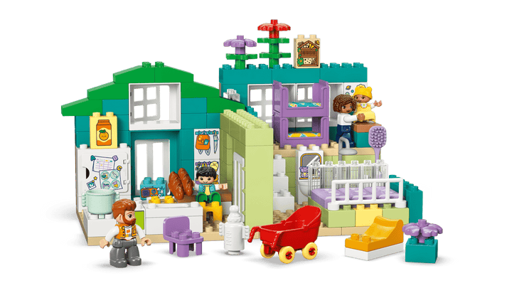 לגו DUPLO® - בית משפחה מודרני 3 ב-1 עם דמויות (10470)-11