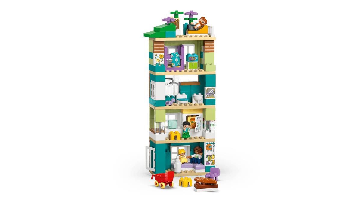 לגו DUPLO® - בית משפחה מודרני 3 ב-1 עם דמויות (10470)-8