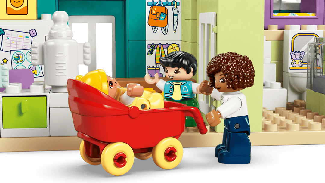לגו DUPLO® - בית משפחה מודרני 3 ב-1 עם דמויות (10470)-9