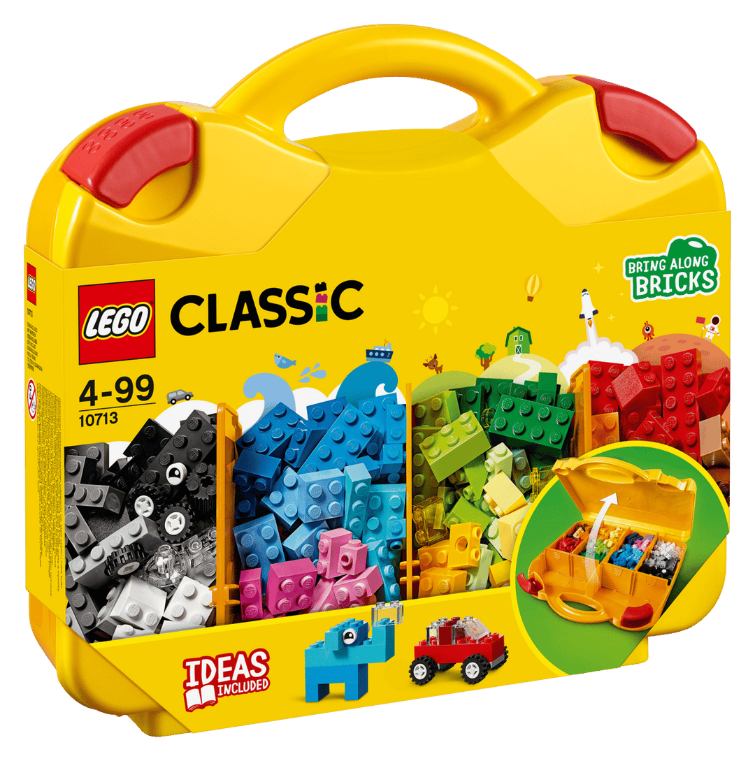 לגו Classic - מזוודה יצירתית‏ (10713)-1