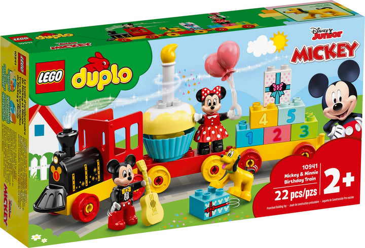 לגו DUPLO® │ Disney - רכבת יום ההולדת של מיקי ומיני (10941)-2