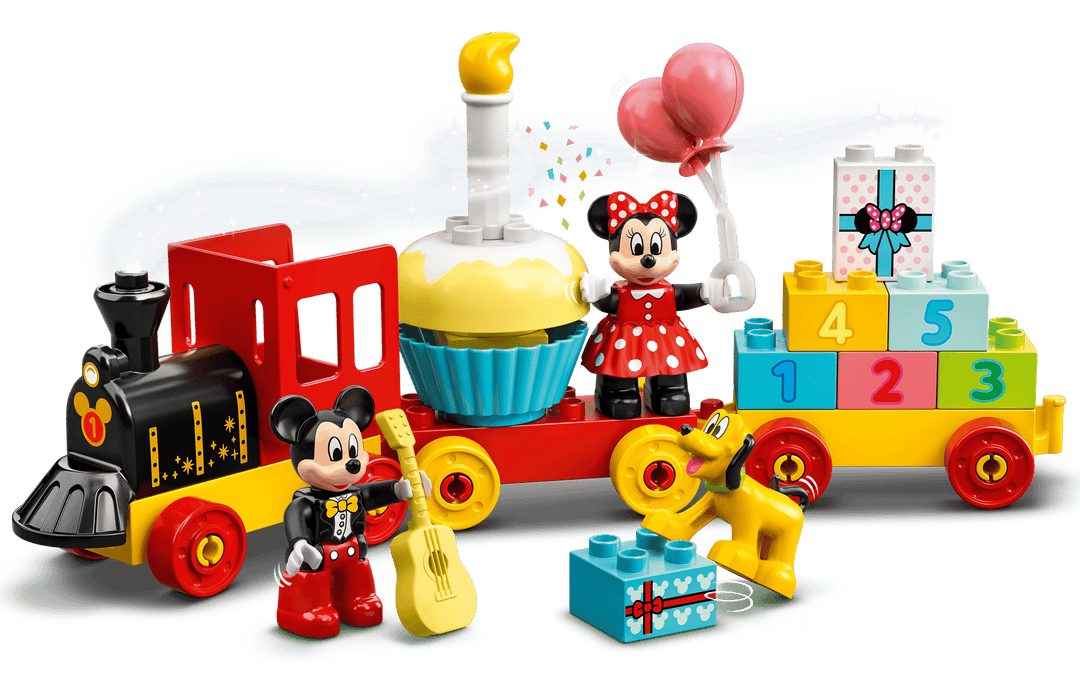 לגו DUPLO® │ Disney - רכבת יום ההולדת של מיקי ומיני (10941)