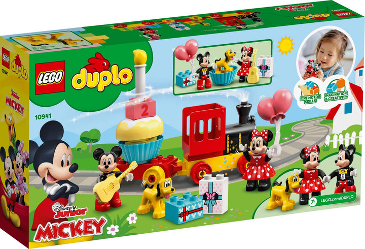 לגו DUPLO® │ Disney - רכבת יום ההולדת של מיקי ומיני (10941)-9