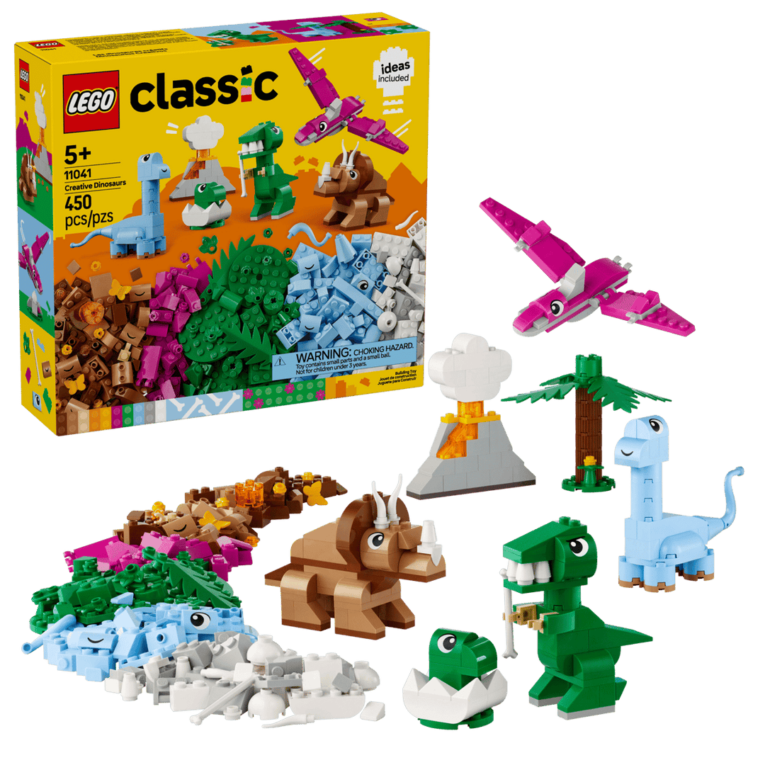 לגו Classic - דינוזאורים יצירתיים (11041)-1