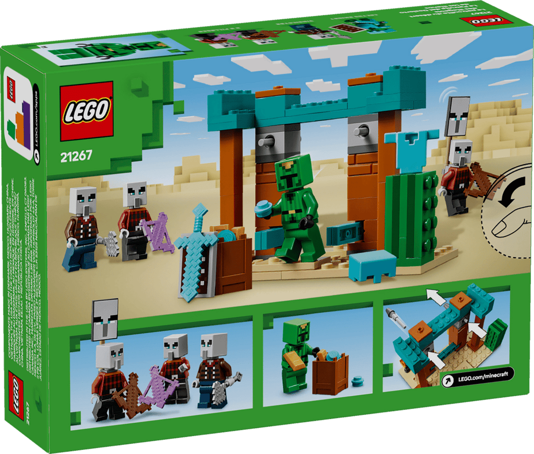 לגו Minecraft® - סיירת המדבר של האילג'רים (21267)-9