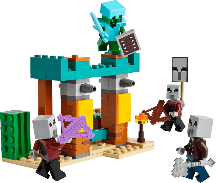 לגו Minecraft® - סיירת המדבר של האילג'רים (21267)-1