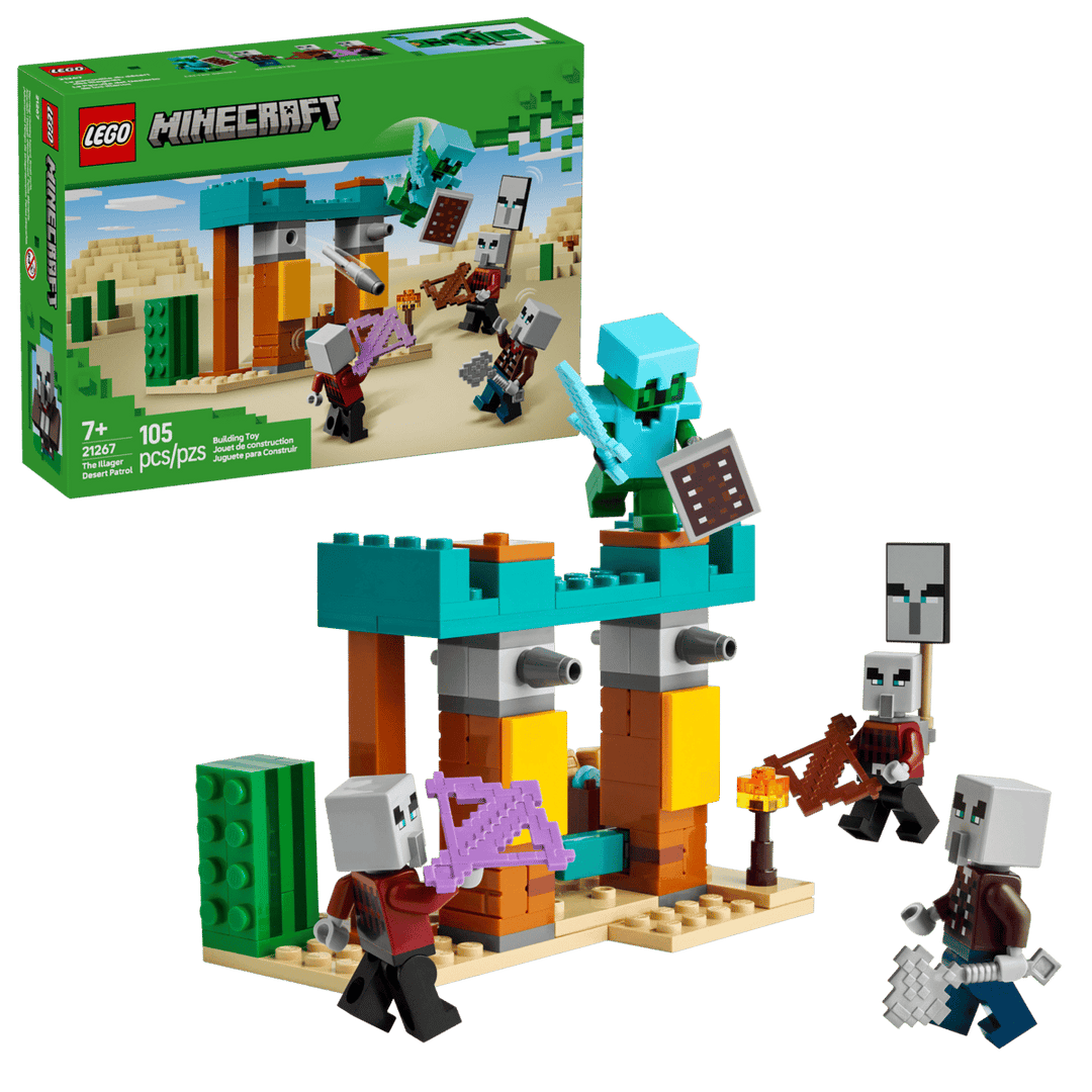 לגו Minecraft® - סיירת המדבר של האילג'רים (21267)-1