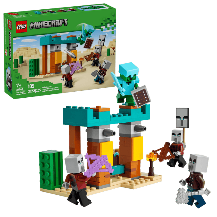 לגו Minecraft® - סיירת המדבר של האילג'רים (21267)-2