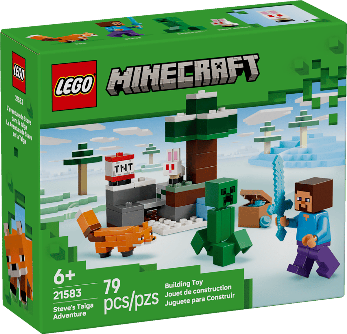 לגו Minecraft® - ההרפתקה של סטיב בטייגה (21583)-12