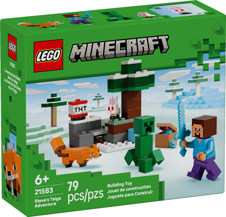 לגו Minecraft® - ההרפתקה של סטיב בטייגה (21583)-12