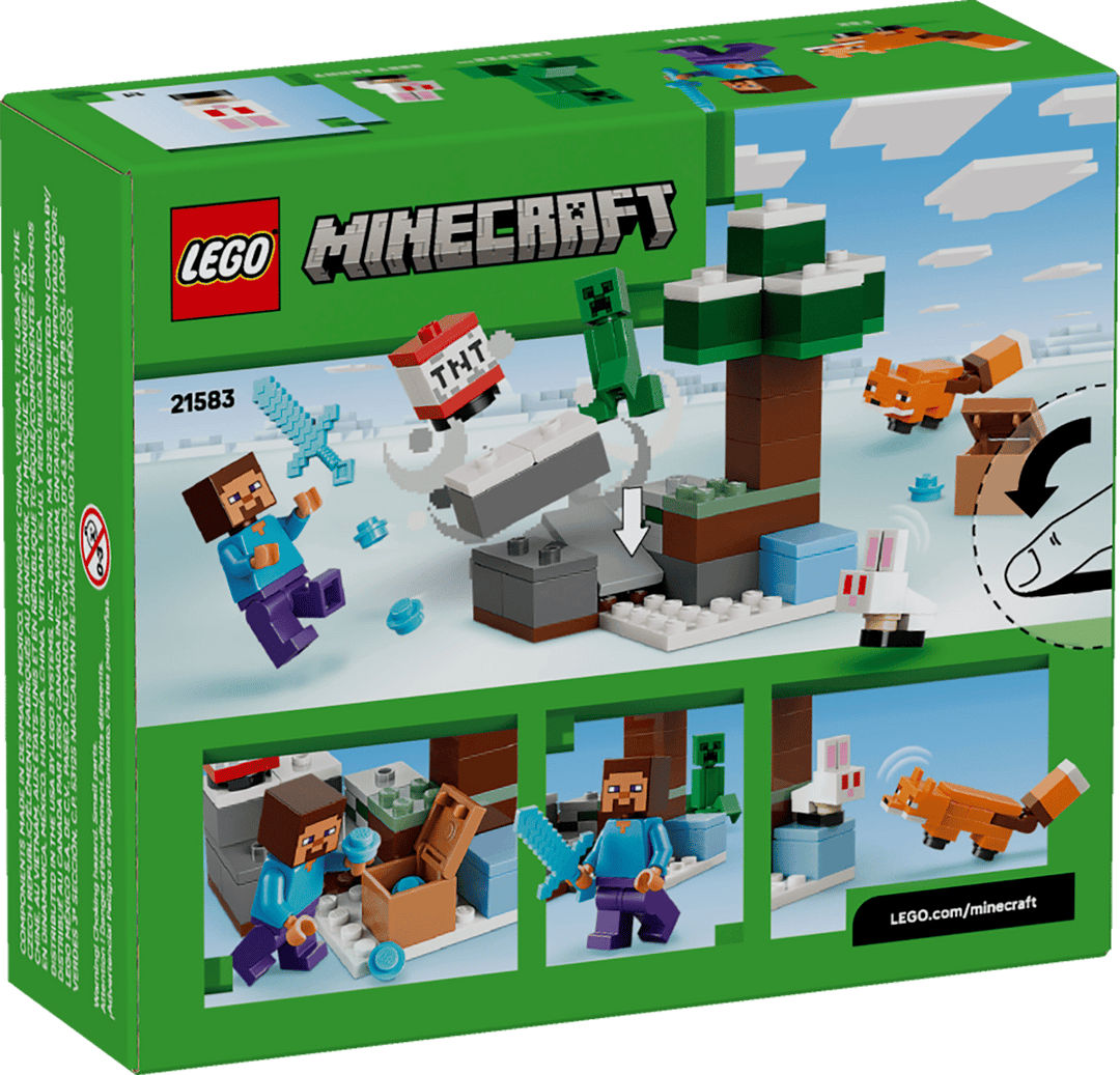 לגו Minecraft® - ההרפתקה של סטיב בטייגה (21583)-10