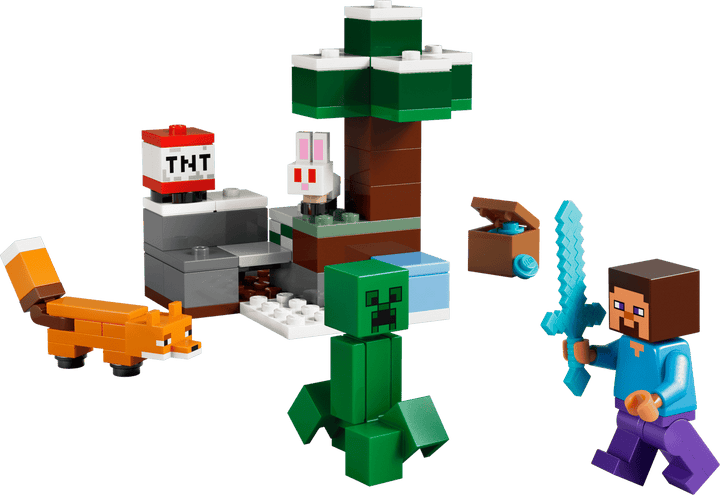 לגו Minecraft® - ההרפתקה של סטיב בטייגה (21583)-1