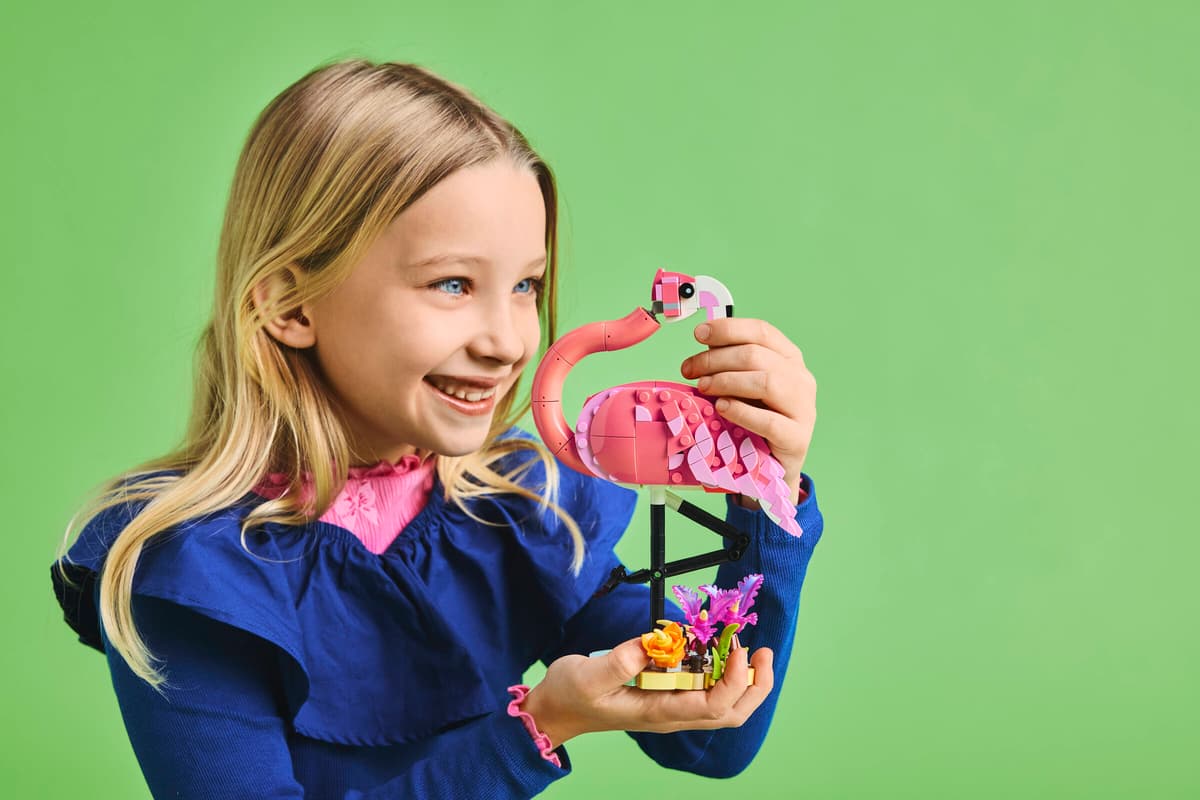 לגו Creator 3in1 - חיות בר: פלמינגו ורוד (31170)-7