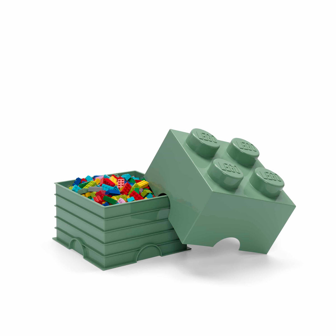 קוביית אחסון 25 ס"מ - בצבע ירוק חול (40031747)-2