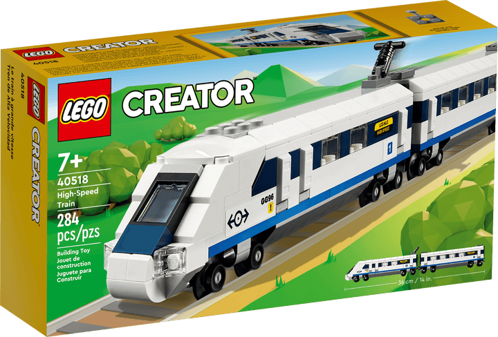לגו Iconic - רכבת מהירה (40518)-2