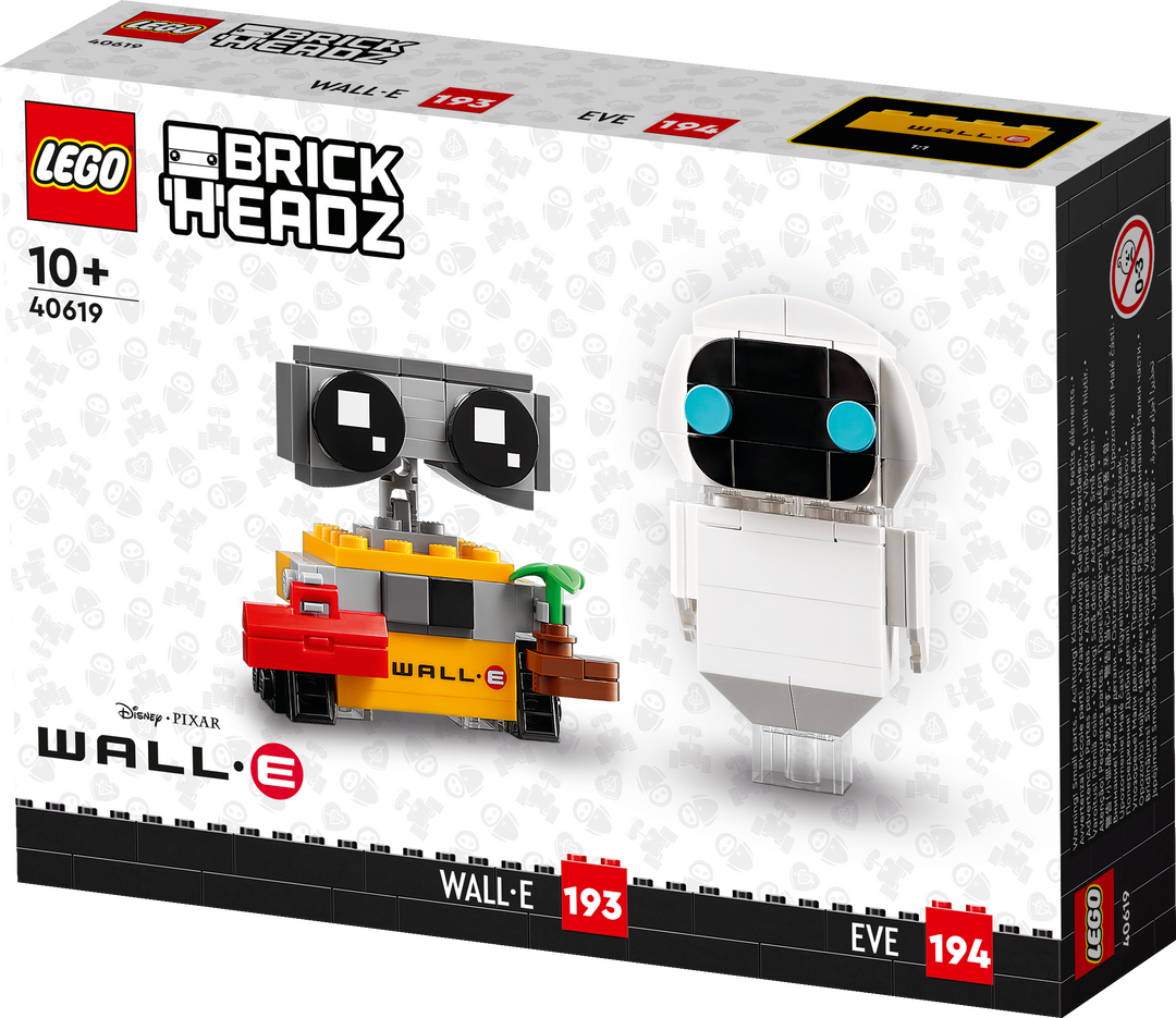 לגו ™BrickHeadz וול-E ואיב (40619)-3