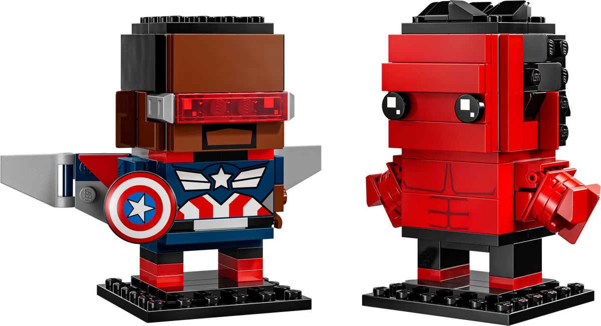 לגו ™BrickHeadz קפטן אמריקה והענק האדום (40668)-1