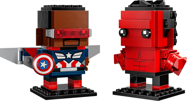 לגו ™BrickHeadz קפטן אמריקה והענק האדום (40668)