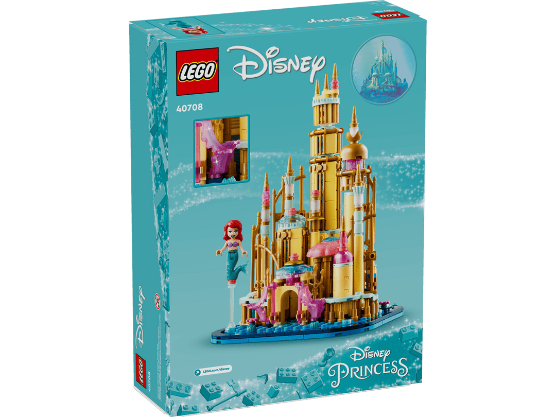 לגו DISNEY Disney™ - מיקרו טירת דיסני של אריאל (40708)-5