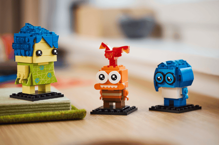 לגו ™BrickHeadz שמחה, עצב וחרדה - הקול בראש (40749)-5