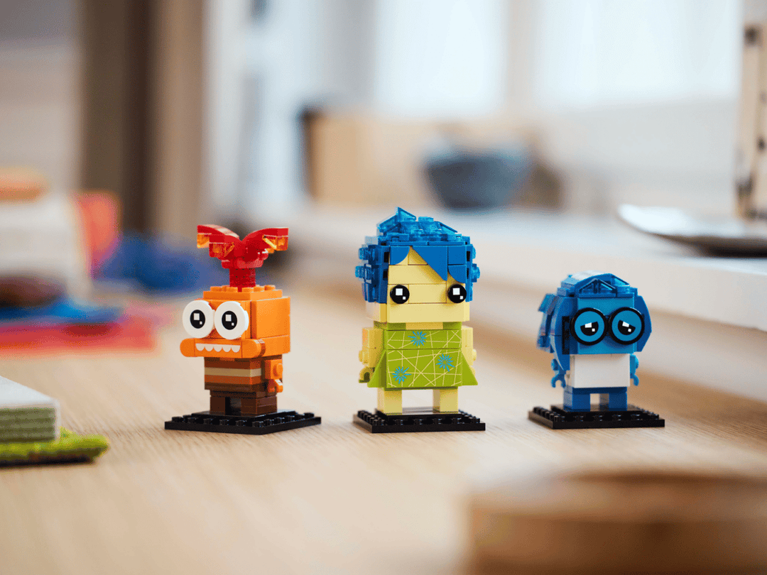 לגו ™BrickHeadz שמחה, עצב וחרדה - הקול בראש (40749)-5
