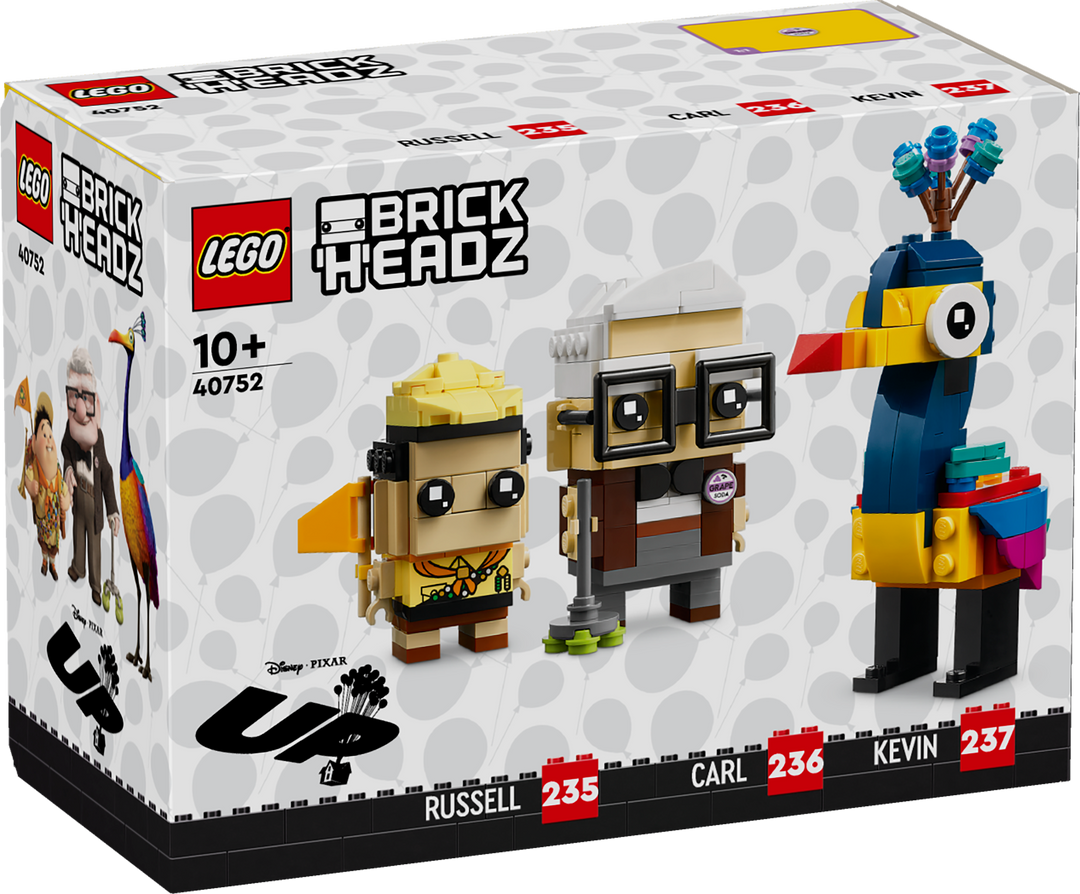 לגו ™BrickHeadz קארל, ראסל וקווין (40752)-7