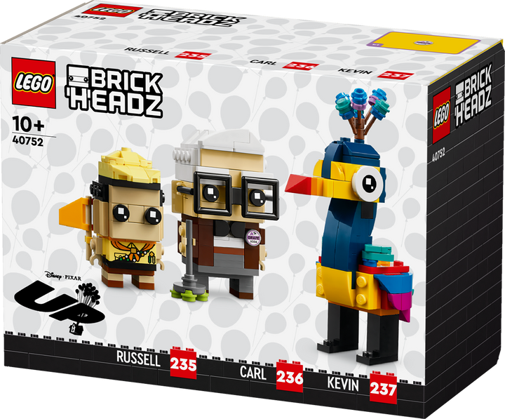 לגו ™BrickHeadz קארל, ראסל וקווין (40752)-9