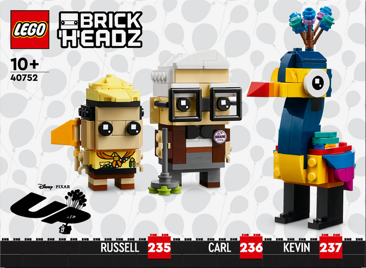 לגו ™BrickHeadz קארל, ראסל וקווין (40752)-10