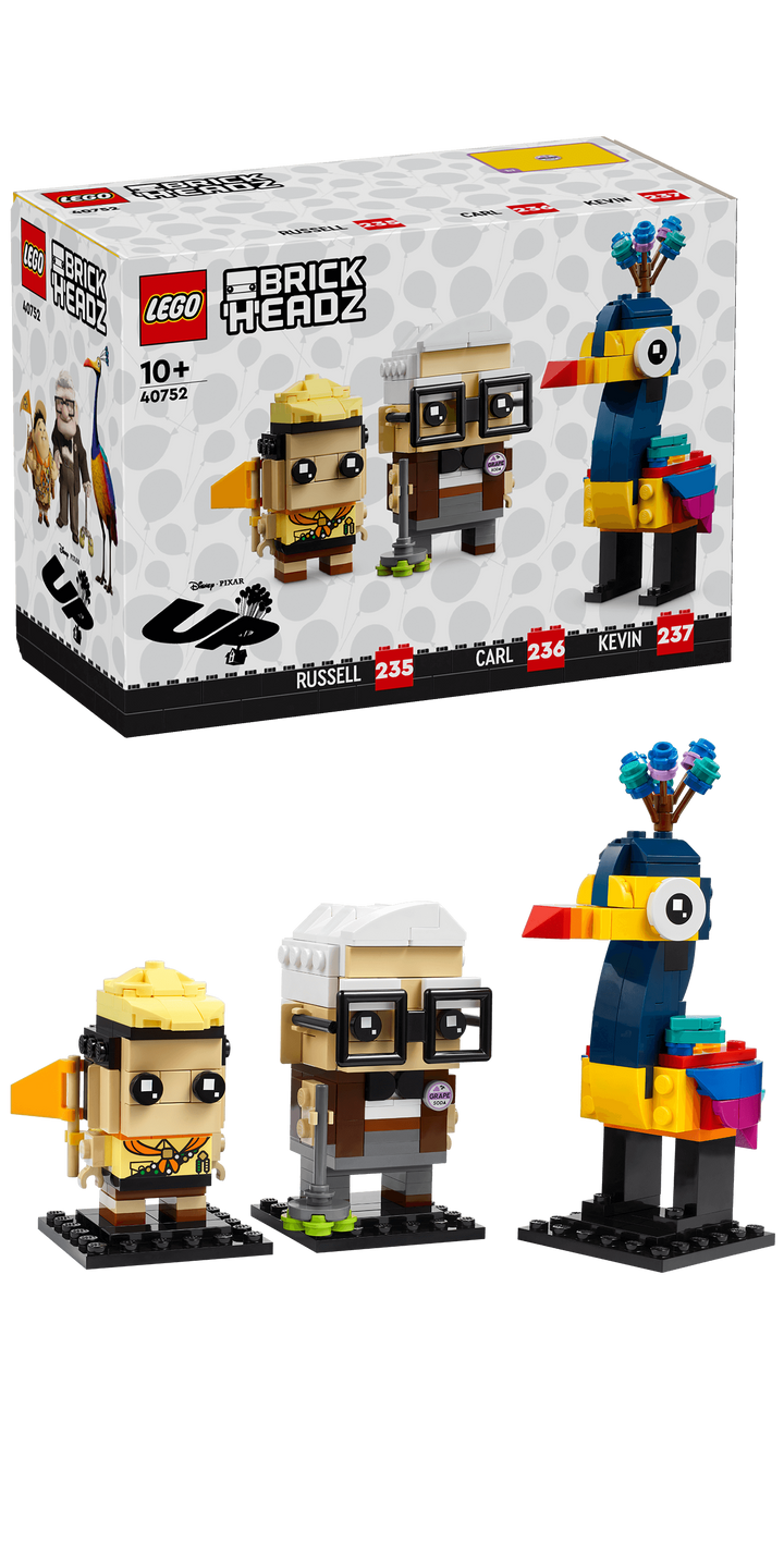 לגו ™BrickHeadz קארל, ראסל וקווין (40752)-2