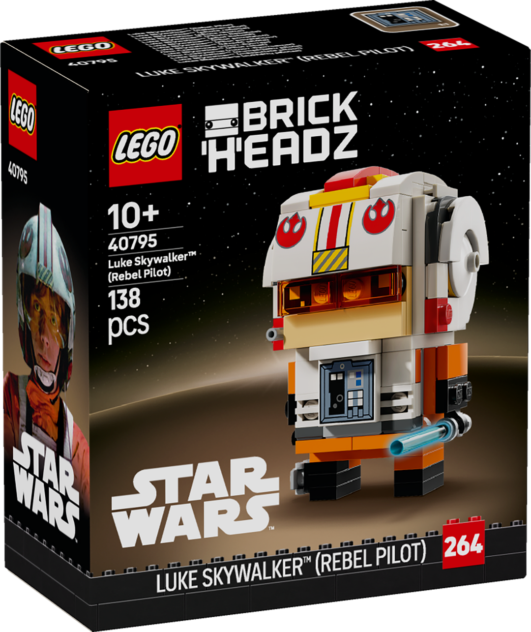 לגו ™BrickHeadz – לוק סקייווקר טייס המורדים (40795)-2